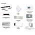 Hotpoint 9,000 BTU 230/208 V Heat Pump PTAC With Electric Heat Backup, 15amp