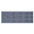 M+a Matting Waterhog Diamond Classic Mat Medium Grey 3'X10' Smooth Backing