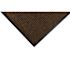 M+a Matting Waterhog Squares Classic Mat Dark Brown 4'X8' Smooth Backing