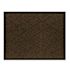 M+a Matting Waterhog Diamond Classic Mat Dark Brown 6'X8. Smooth Backing