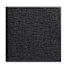 M+a Matting Waterhog Squares Fashion Mat Charcoal 4'X10' Smooth Backing