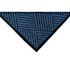M+a Matting Waterhog Diamond Classic Mat Navy 3'X10' Smooth Backing