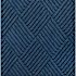 M+a Matting Waterhog Diamond Classic Mat Navy 3'X10' Smooth Backing