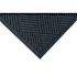 M+a Matting Waterhog Diamond Fashion Mat Charcoal 4'X8.4' Smooth Backing