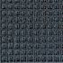 M+a Matting Waterhog Squares Fashion Mat Navy 4'X10' Smooth Backing