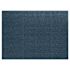 M+a Matting Waterhog Squares Classic Mat Navy 4'X8' Smooth Backing