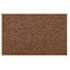 M+a Matting Waterhog Diamond Fashion Mat Dark Brown 3'X10' Smooth Backing