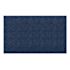 M+a Matting Waterhog Diamond Classic Mat Navy 6'X8.4' Smooth Backing