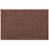 M+a Matting Waterhog Diamond Fashion Mat Dark Brown 4'X8.4' Smooth Backing