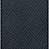 M+a Matting Waterhog Diamond Fashion Mat Charcoal 3'X8.4' Smooth Backing