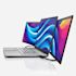 Luxor SidetrakÂ® Swivel Pro Touch Triple Hd 13.3" Attachable Portable Monitor
