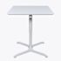 Luxor 32" Pneumatic Height Adjustable Square CafÃ© Table