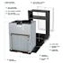 GE Vertical Zoneline V11 Inverter Heat Pump 208/230v Corrosion Wifi R454b