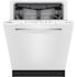 Bosch 500 Series 24 In. White Top Control Pocket Handle Dishwasher