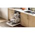 Bosch 500 Series 24 In. White Top Control Pocket Handle Dishwasher