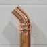 Quickfitting Surepress 2" X 2" Copper 45 degree  Street Elbow