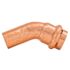 Quickfitting Surepress 1/2" X 1/2" Copper 45 degree  Street Elbow
