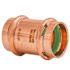 Quickfitting Surepress 1" X 1" Copper Pipe Repair Coupling No Stop Press