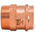 Quickfitting Surepress 2" X 2" Copper Mnpt Male Adapter