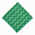Rubbermaid Commercial HYGEN 16" X 16" Microfiber Cloth Green Package Of 12