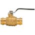 Quickfitting Surepress 1" X 1" Lead-Free Brass Full Port Ball Valve Press
