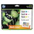 HP 564, (N9h57fn) 3-Pack Cyan/Magenta/Yellow Original Ink Cartridges