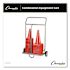 Champion Sports Combination Equipment Cart,metal, 132 Lb Cap,16x32x48, Silver