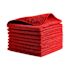 Rubbermaid Commercial Hygen Red Recycled Microfiber Cloths 12x12 Package Of 24