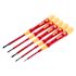 Wiha 5 Piece Insulated Picofinish Precision Screwdriver Set - Slotted, Phillips