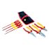 Wiha 7 Piece Insulated Industrial Pliers And Screwdriver Set