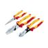 Wiha 3 Piece Insulated Industrial Pliers And Cutters Set