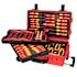 Wiha 80 Piece Master Electrician'S Insulated Tools Set In Rolling Hard Case