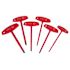 Wiha 6 Piece Insulated T-Handle Hex Screwdriver Set - Inch