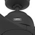 Hunter Fan 52" Gallegos Ceiling Fan, Damp Rated, Matte Black