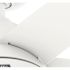 Hunter Fan 52" Skyflow Weathermax Ceiling Fan With LED Light, Matte White