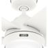 Hunter Fan 52" Skyflow Weathermax Ceiling Fan With LED Light, Matte White