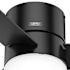 Hunter Fan 52" Minimus Low Profile Ceiling Fan With LED Light, Matte Black