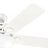 Hunter Fan 52" Pro'S Best Ceiling Fan With LED Light And Pull Chain, Fresh White