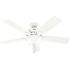Hunter Fan 52" Pro'S Best Ceiling Fan With LED Light And Pull Chain, Fresh White