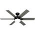 Hunter Fan 52" Georgetown Hunter Fanexpress Ceiling Fan With Led, Matte Black