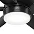 Hunter Fan 60" Skysail Weathermax Ceiling Fan With LED Light, Matte Black