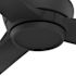 Hunter Fan 52" Mazzini Ceiling Fan, Damp Rated, Matte Black