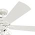 Hunter Fan 52" Crestfield Hunter Fanexpress Ceiling Fan With Led, Fresh White