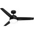 Hunter Fan 48" Midtown Ceiling Fan With LED Light, Matte Black