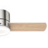 Hunter Fan 44" Minimus Low Profile Ceiling Fan With LED Light, Brushed Nickel