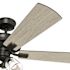 Hunter Fan 52" Crestfield Hunter Fanexpress Ceiling Fan With Led, Noble Bronze
