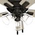 Hunter Fan 52" Crestfield Hunter Fanexpress Ceiling Fan With Led, Noble Bronze
