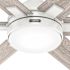 Hunter Fan 52" Georgetown Hunter Fanexpress Ceiling Fan With Led, Fresh White