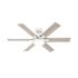 Hunter Fan 52" Georgetown Hunter Fanexpress Ceiling Fan With Led, Fresh White