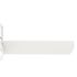 Hunter Fan 52" Minimus Low Profile Ceiling Fan With LED Light, Fresh White